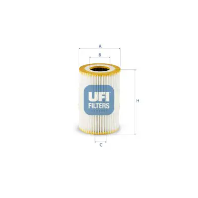 UFI 25.247.00 Oil Cartridge Audı 