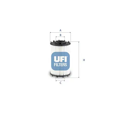 UFI 25.259.00 Oil Cartridge Audı-Bentley-Porsche-Volkswagen 9A719840500