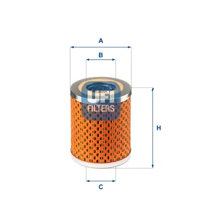 UFI 25.413.00 Yağ Filtresi 5002451 830651 AAA4671