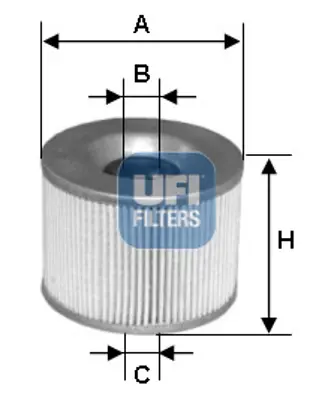 UFI 25.471.00 Yağ Filtresi 