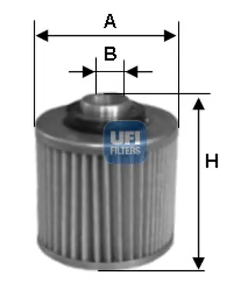 UFI 25.514.00 Yağ Filtresi 