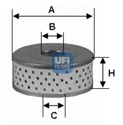 UFI 25.577.00 Yağ Filtresi 11996030