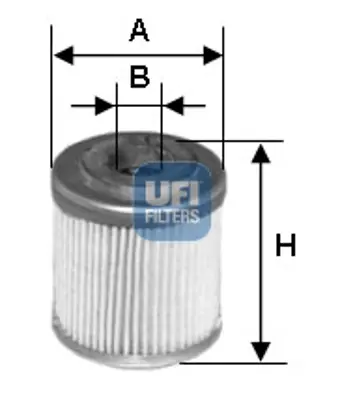 UFI 25.588.00 Yağ Filtresi 