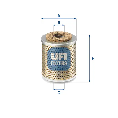 UFI 26.606.00 Yakıt Filtresi 1901688 CO2448 CONN9155B