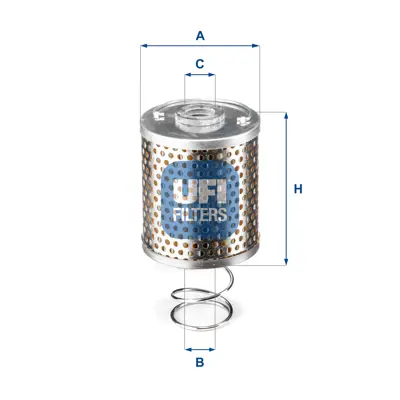 UFI 26.617.00 Yakıt Filtresi Ferrarı 512 