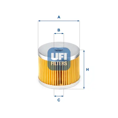 UFI 26.652.00 Yakıt Filtresi 190602 5014354 5414362L 813560 854975700 858975700