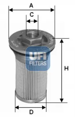 UFI 26.668.00 Yakıt Filtresi 