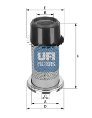 UFI 27.147.00 Hava Filtresi 