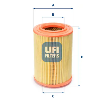 UFI 27.195.00 Hava Fıltresı                                               