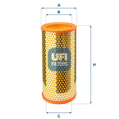 UFI 27.253.00 Hava Filtresi Mgn I 1.9dtı 96-01 - Scenıc 1.9dtı 97-99 - R19 1.9dtı 92-95 1444N7 7700857336