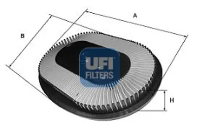 UFI 27.526.00 Hava Filtresi 1654664J02