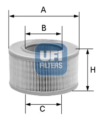 UFI 27.605.00 Hava Filtresi A654F01B00CA