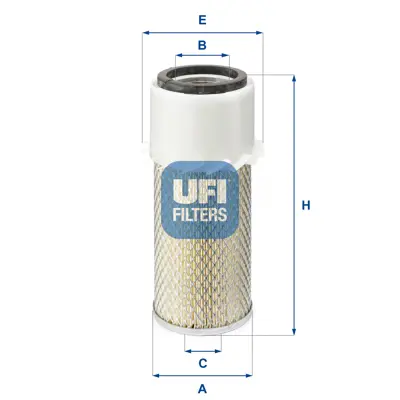 UFI 27.924.00 Hava Filtresi 1654642K00 3564024 70239518 MM200573