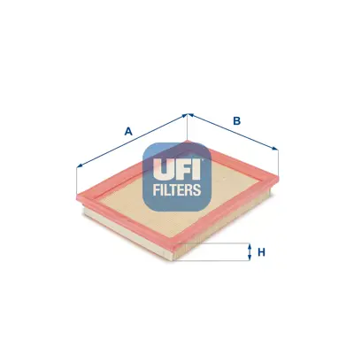 UFI 30.168.00 Hava Fıltresı 13721477840 2S619601CA C60113Z40A