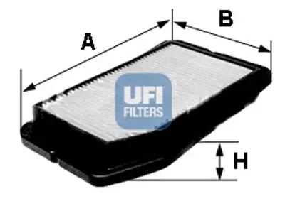 UFI 30.255.00 Hava Filtresi 17220PW0010