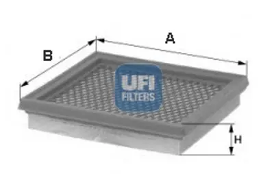 UFI 30.300.00 Hava Filtresi Master-Movano Combı 3.0 Dcı-Dtı 2003 1654600QAM 4417325 8200488878