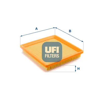 UFI 30.588.00 Hava Fıltresı Adam 1.0 1.2 1.4 16v 12>                           834778