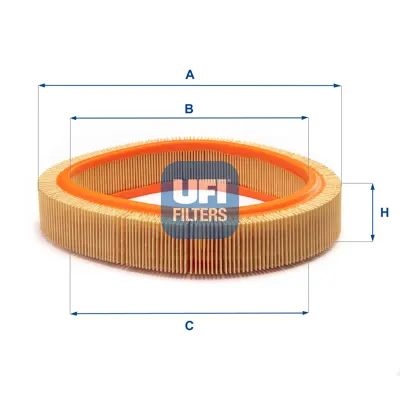 UFI 30.922.01 Hava Filtresi 1444L5 79BF9601AA