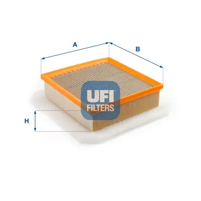 UFI 30.A37.00 Hava Fıltresı Merıva B 1,4 1,3 Cdtı 1,7 Cdtı 2010> 835075