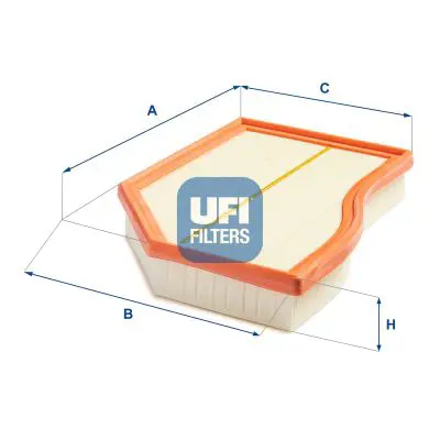 UFI 30.C35.00 Air Mercedes Benz A6540940204