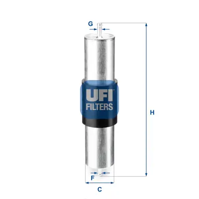 UFI 31.569.00 Yakıt Fıltresı Bmw M42 M43 M50 M52 E36 346 E39 E38 E31 13321740985