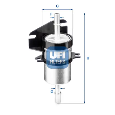 UFI 31.740.00 Yakıt Filtresi Albea 98- - Palıo 96- 1.2-1.4-1.5-1.6-1.6 16v 71736106