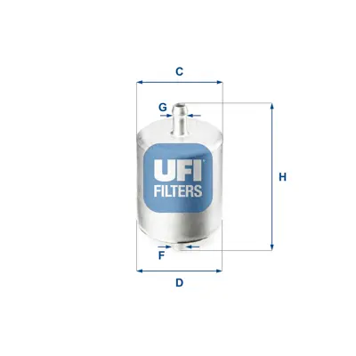 UFI 31.760.00 Yakıt Filtresi 