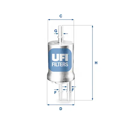 UFI 31.855.00 Yakıt Filtresi 