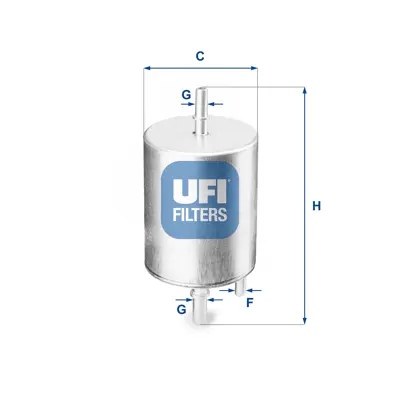 UFI 31.919.00 Yakıt Filtresi 