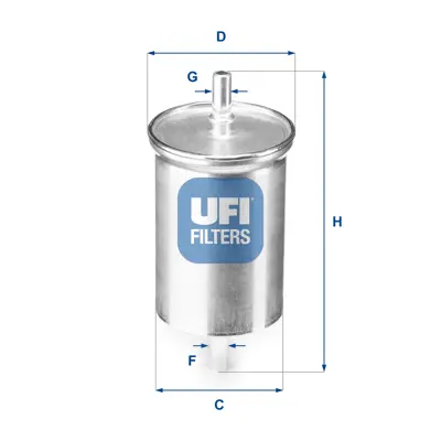 UFI 31.923.00 Yakıt Filtresi 