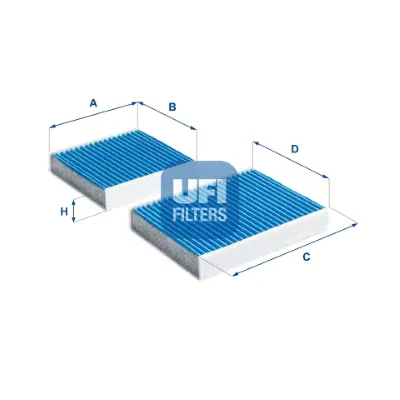 UFI 34.164.00 Argentium Cıtro N-Ds Automobıles-Peugeot 6447VX 647990