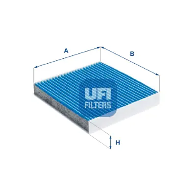 UFI 34.266.00 Argentium Daıhatsu-Jaguar-Land Rover-Lexus-Toyota 1780087820000 897408820 CPLA18D483AA LR143132 T4K12851