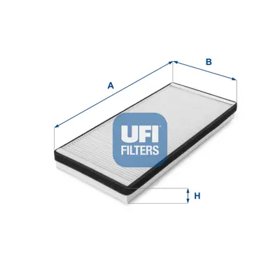 UFI 53.012.00 Polen Filtresi 1E0061J6X 96FW16N619AB