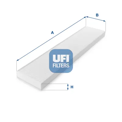 UFI 53.017.00 Polen Filtresi 95VW9G494AC