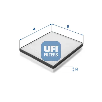 UFI 53.057.00 Polen Filtresi JKY100020