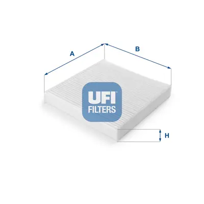 UFI 53.086.00 Polen Filtresi Lgn Iı 1.6-2.0 16v 01/03 7701048748