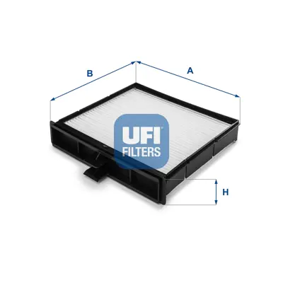 UFI 53.106.00 Polen Filtresi Scenıc Iı 1.4-1.6-1.6 16v-2.0 16v-1.5dcı-1.9dcı-2.0dcı Plastik Çerçeveli 7701055110