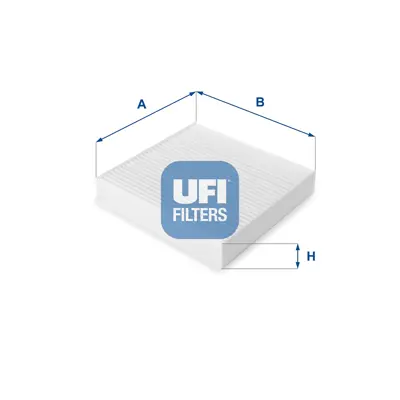 UFI 53.109.00 Polen Filtresi 71743821 80291SAAE01 8975B4000100 9586063J10000 SU00302112