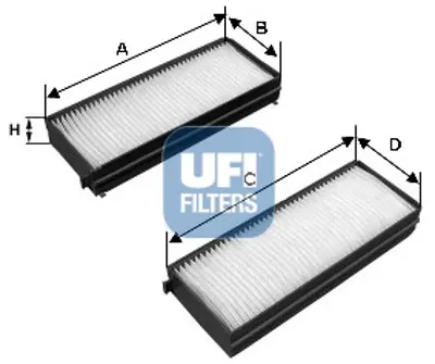 UFI 53.121.00 Polen Filtresi 976193D200