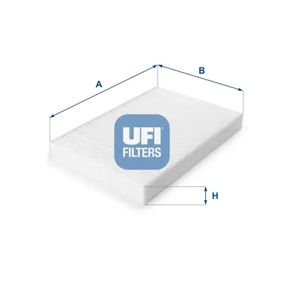 UFI 53.161.00 Polen Filtresi 500086267 7424990730