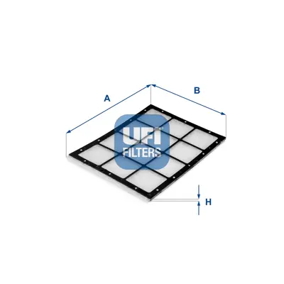 UFI 53.317.00 Polen Filtresi 7079682