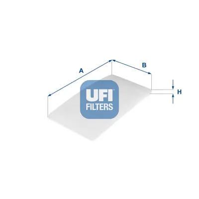 UFI 53.322.00 Polen Filtresi 7424999328 A0018358747