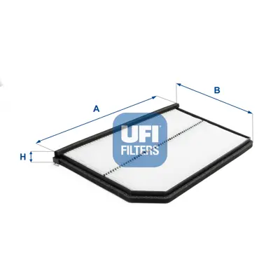 UFI 53.385.00 Polen Filtresi XR838396 XW4H19N619AB