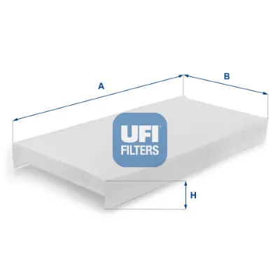 UFI 53.443.00 Cabin Mercedes Benz A0018351547