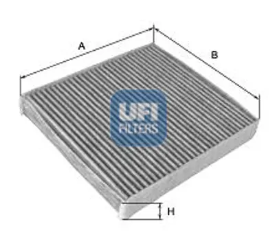 UFI 54.105.00 Polen Filtresi 573228900 60814643