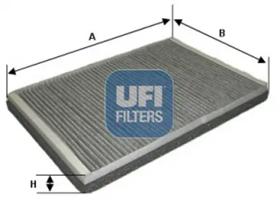 UFI 54.123.00 Polen Filtresi JKR100193