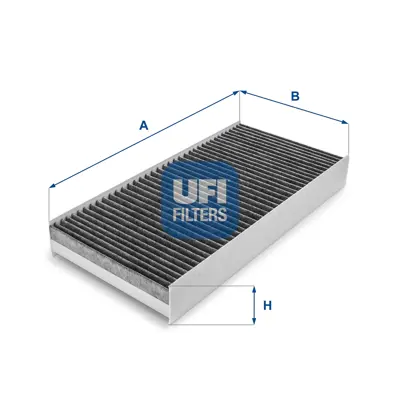 UFI 54.160.00 Polen Filtresi 1497498080 6447YN 6479A7 SU001A1389