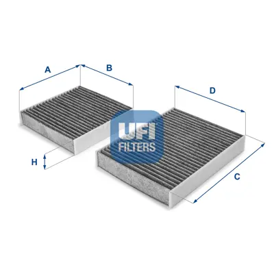 UFI 54.164.00 Polen Filtresi 6447VX 647990