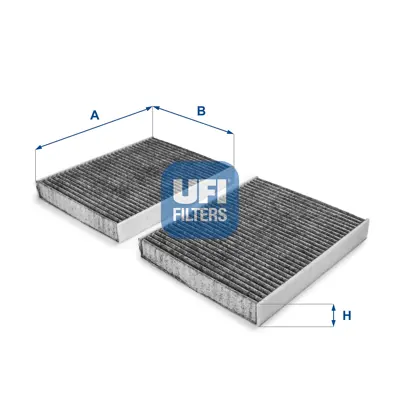 UFI 54.231.00 Polen Filtresi Bmw 5 F07-F10-F11 520-530-535-Bmw 7 F01-F02-F03-F04 730-740 64119272642