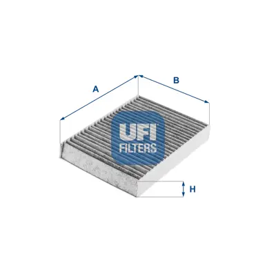 UFI 54.245.00 Polen Filtresi Fıat 500l 09-12 Karbonlu 71775824